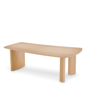 Masa design LUX Bergman S furnir stejar, 230x120cm - Img 6