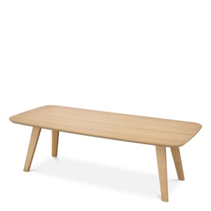 Masa design LUX Glover Natural oak, 245x109cm - Img 2