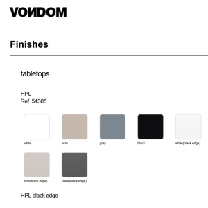 Masa design modern premium FAZ WOOD, 100x100cm 54306 - Img 8