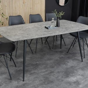Masa dining APARTMENT 140cm gri beton - Img 6