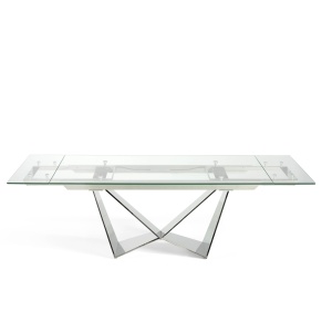 Masa dining extensibila design ultra-modern Sonia, 160-220x90cm AC-CT2302 - Img 5