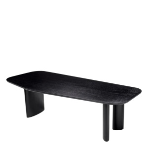 Masa dining moderna design LUX Flemings negru 250x105cm - Img 3
