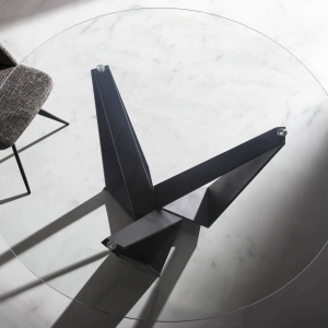 Masa eleganta design modern Ruby, 150cm AC-CT2061R-NEGRO - Img 2
