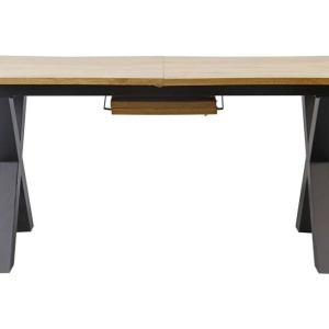 Masa extensibila design industrial Wild 160-200x90cm - Img 3