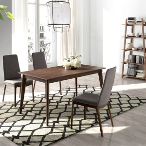 Masa extensibila Walnut, 150-200x85cm AC-DT706 - Img 5