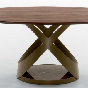 Masa ovala eleganta design LUX Capri 220x120cm - Img 2