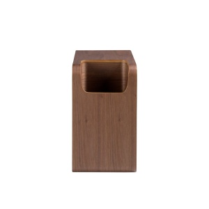 Masuta auxiliara cu spatiu pentru depozitare Walnut Wood - Img 6