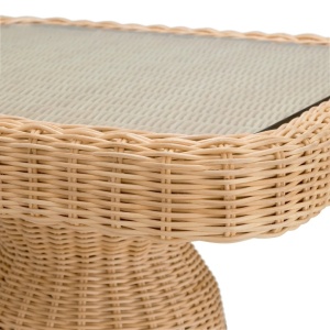 Masuta auxiliara din ratan design LUX Tiago - Img 6