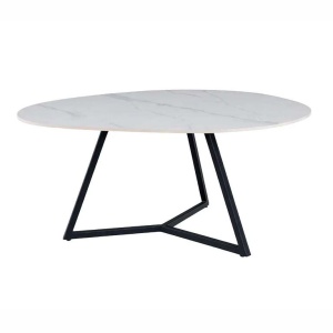 Masuta de cafea cu blat ceramic alb MARVELOUS 90cm - Img 10