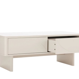 Masuta de cafea cu blat ceramic SAVOY 120cm alb - Img 8