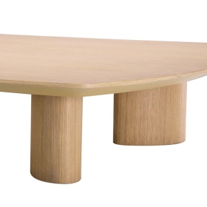 Masuta de cafea design LUX Bergman furnir stejar - Img 3