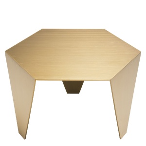 Masuta de cafea design LUX Metro Chic alama periata - Img 2