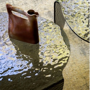Masuta de Cafea Design LUX, Sticla, Arturo 57x41cm - Img 2
