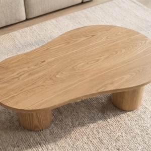 Masuta de cafea ORGANIKO 130cm stejar natur - Img 6