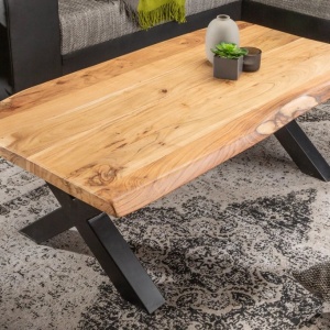Masuta Design Industrial, Lemn, Metal, Mammut X 110cm - Img 8