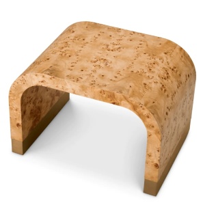Masuta design LUX, Furnir Burl Mappa, Maro, Quinton - Img 6