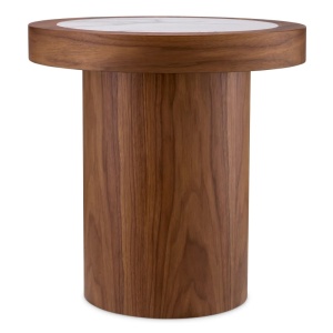 Masuta Design LUX, Marmura, Furnir Nuc, Presedio 50cm - Img 3