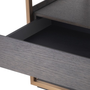 Masuta laterala cu sertar design elegant LUX Parker 114216 HZ - Img 5