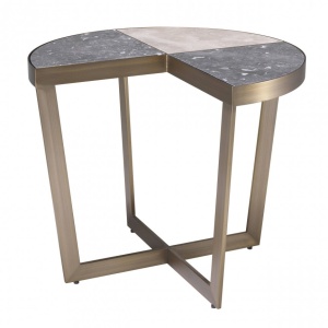 Masuta laterala design elegant LUX Turino, alama periata 114352 HZ