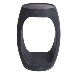 Masuta laterala design LUX Clipper high, negru 115369 HZ - Img 2
