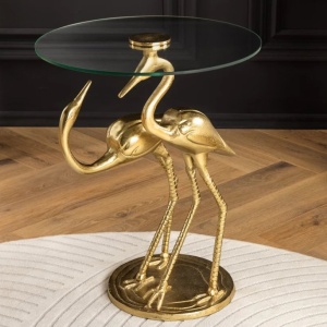 Masuta laterala design unic WILDLIFE CRANE 55cm - Img 12