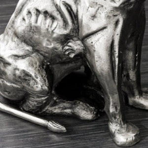 Masuta laterala design unic WILDLIFE LION 60cm - Img 10