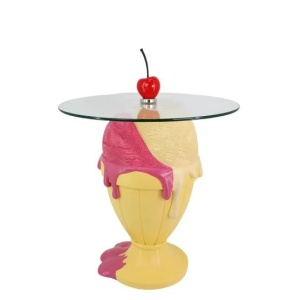 Masuta stil pop art modern SWEET SOCIETY Sundae 65cm - Img 2
