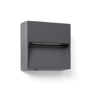 Mini Aplica exterior ambientala 3W 4CCT DUNE SQ gri
