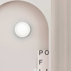 Mini Aplica LED de perete / tavan design modern IP44 MAY White 101646 universul-luminii.ro