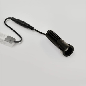 Mini Spot incastrabil LED 5W 3000K Baculus negru
