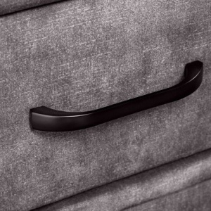 Noptiera design modern Boutique 50cm, gri inchis - Img 3