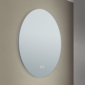 Oglinda baie cu iluminat LED dimabil IP44 FOCUS D-45cm 157126 universul-luminii.ro