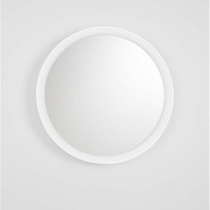 Oglinda cu iluminat LED design circular ONAR alba 160066 universul-luminii.ro