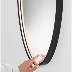 Oglinda cu iluminat LED pentru baie IP44 RILO 36x90cm - Img 4
