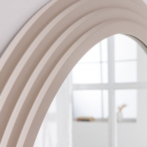 Oglinda de perete decorativa Art Deco 160cm, greige - Img 4