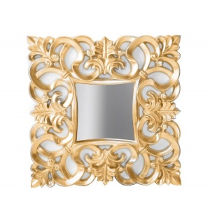 Oglinda de perete decorativa Venice auriu antic