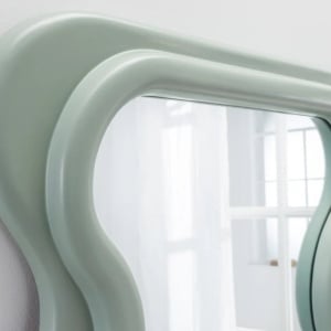 Oglinda de perete design modern CURVY 160cm, verde salvie A-43160 VC - Img 8