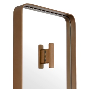 Oglinda decorativa design LUX Megaro Brushed brass 30x160cm - Img 5