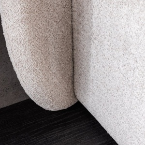 Pat ART DECO 180x200cm greige boucle cu spatiu de depozitare - Img 7