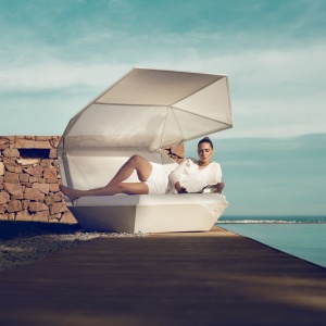 Pat de zi cu parasolar design modern premium lounge FAZ
