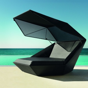Pat de zi cu parasolar design modern premium lounge FAZ - Img 4