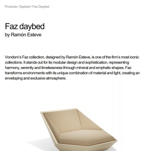 Pat de zi cu parasolar design modern premium lounge FAZ - Img 14