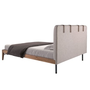 Pat dublu design modern Platin, 160x200cm - Img 5