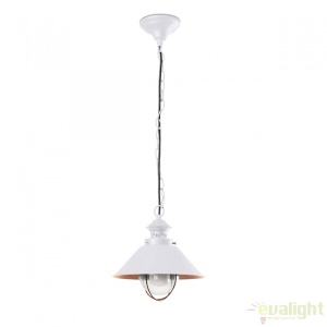 Pendul de terasa exterior NAUTICA alb/cupru IP33 71106