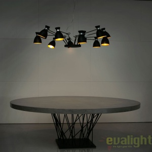 Pendul design Black and gold 12L Retro 20048 174776 universul-luminii.ro