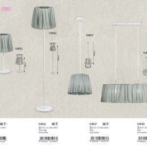 Pendul design clasic PIXIE alb/menta 5457 RX - Img 4
