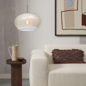 Pendul design decorativ Bologna gradient/alb - Img 6