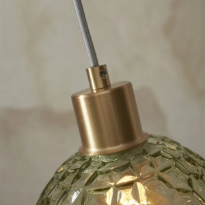Pendul design decorativ Venice oval, green 224416 universul-luminii.ro