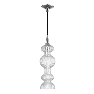 Pendul design deosebit POMFRET nichel lustruit - Img 1