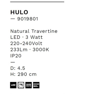 Pendul design minimalist HULO 60cm - Img 7